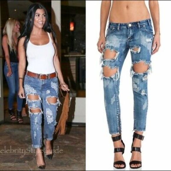 One Teaspoon Denim - One Teaspoon Trashed Freebirds Jeans